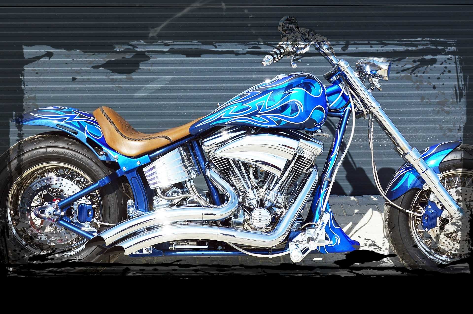 Airbrush Motorrad